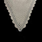 Tiedown Bonnets - White Base/Scalloped Edge/With Bling