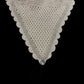Tiedown Bonnets - White Base/Scalloped Edge/With Bling