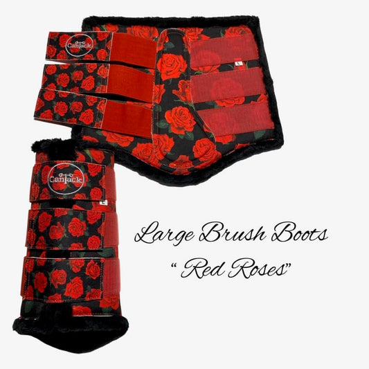 BouqueT Brush Boots - Night Roses - Large