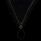 Tiedown Bonnets - Black Base/Scalloped Edge/With Bling