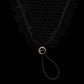 Tiedown Bonnets - Black Base/Scalloped Edge/With Bling