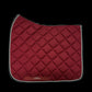Mesh Pad Dressage - Maroon w/Black Trim