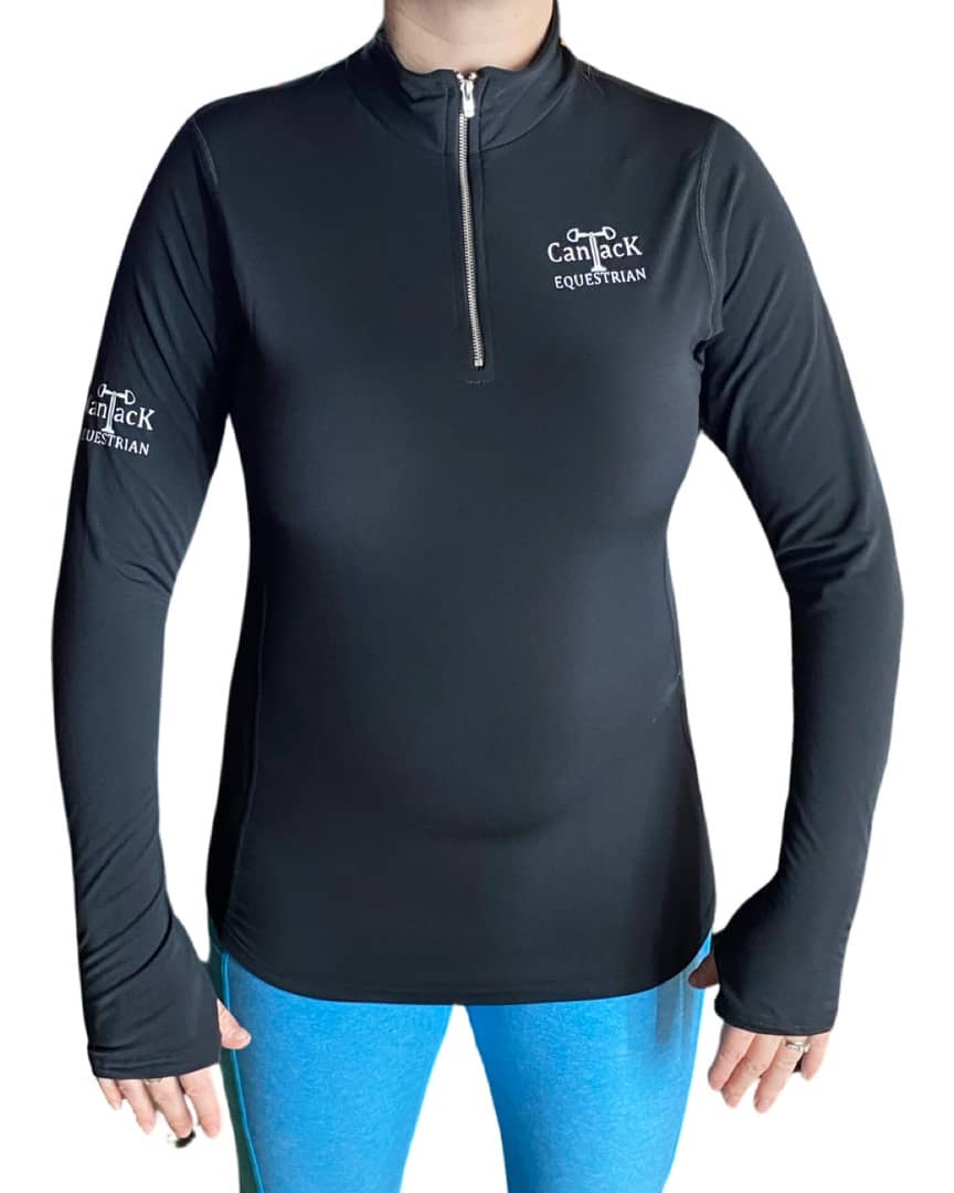 Long Sleeve Lined Baselayer - Black