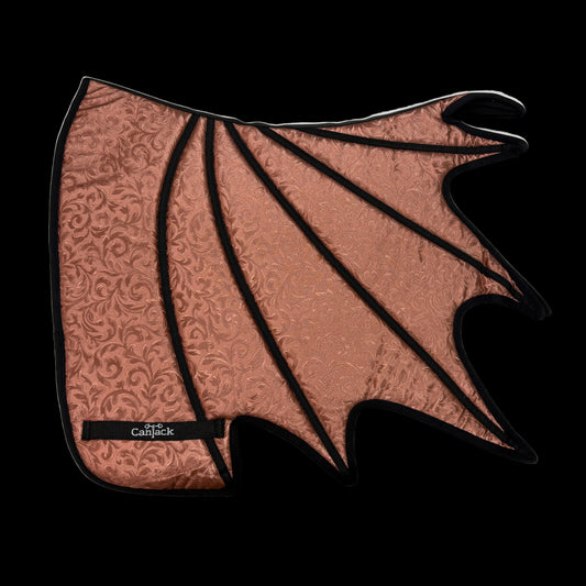 Dragon Dressage Pads - Copper w/Black Trim