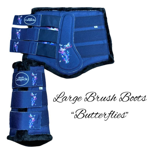 FlighT Brush Boots - Butterflies - Large