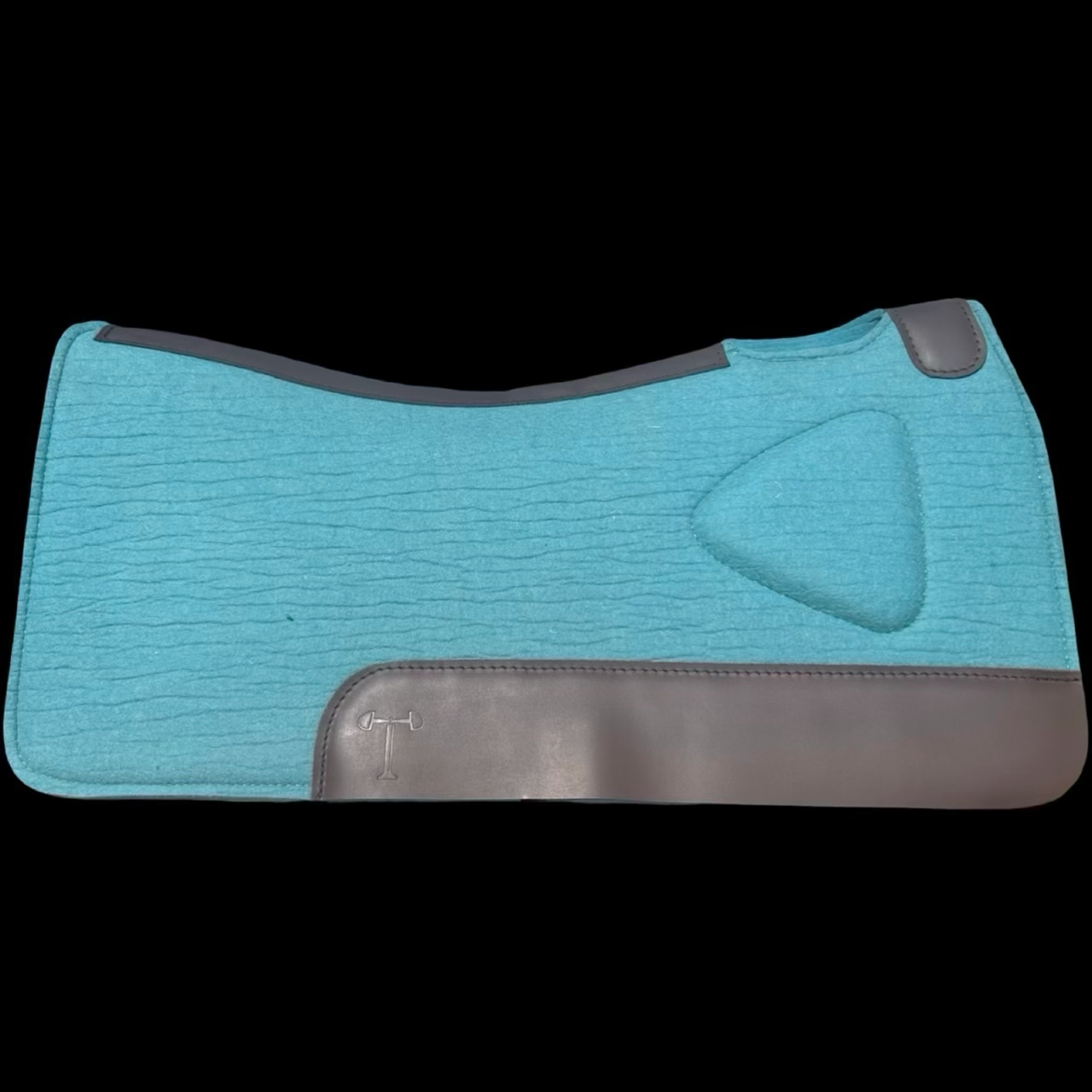 Western Bump Up Pads - Teal