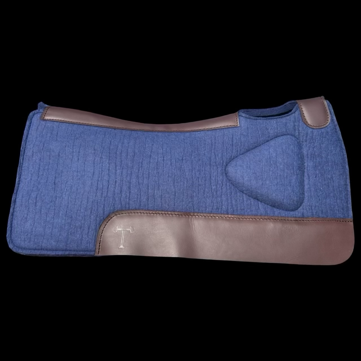Western Bump Up Pads - Navy