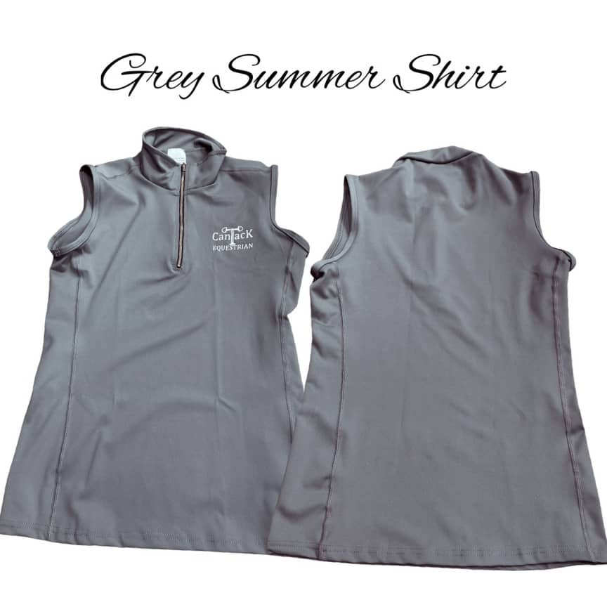 Sleeveless Shirts - Grey