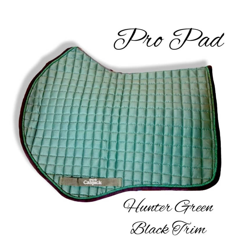 Pro Pads - Hunter Green w/ Black Trim