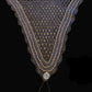 Soundproof - Tiedown Bonnets - Charcoal Base/Grey Scallops/3 Clear Bling/2 Grey Piping