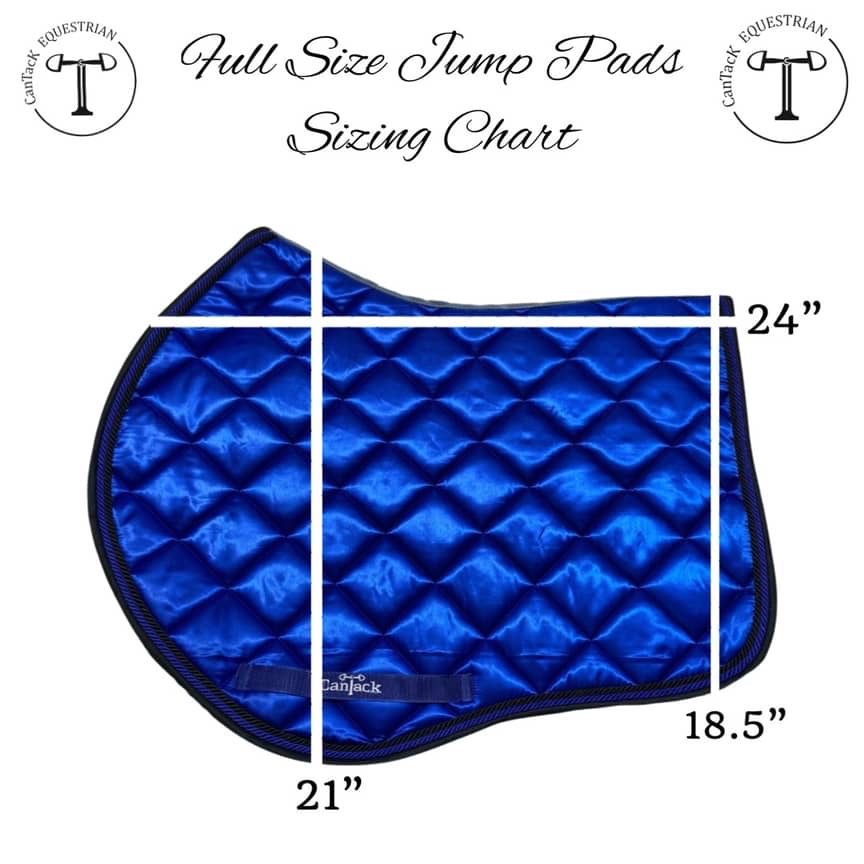 SaTin Jumper Pads - Blue w/ White Fur