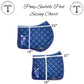 FlighT Pony Dressage Pads - Social Butterfly