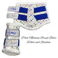 Posh Brush Boots - White and Rainbow - Medium