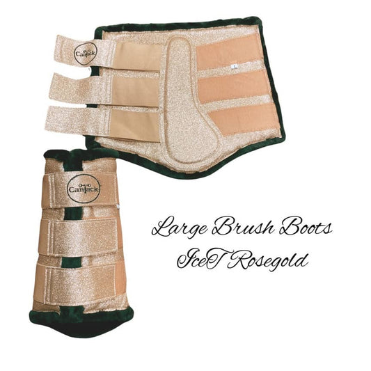 IceT Brush Boots - Rose Gold -  Large