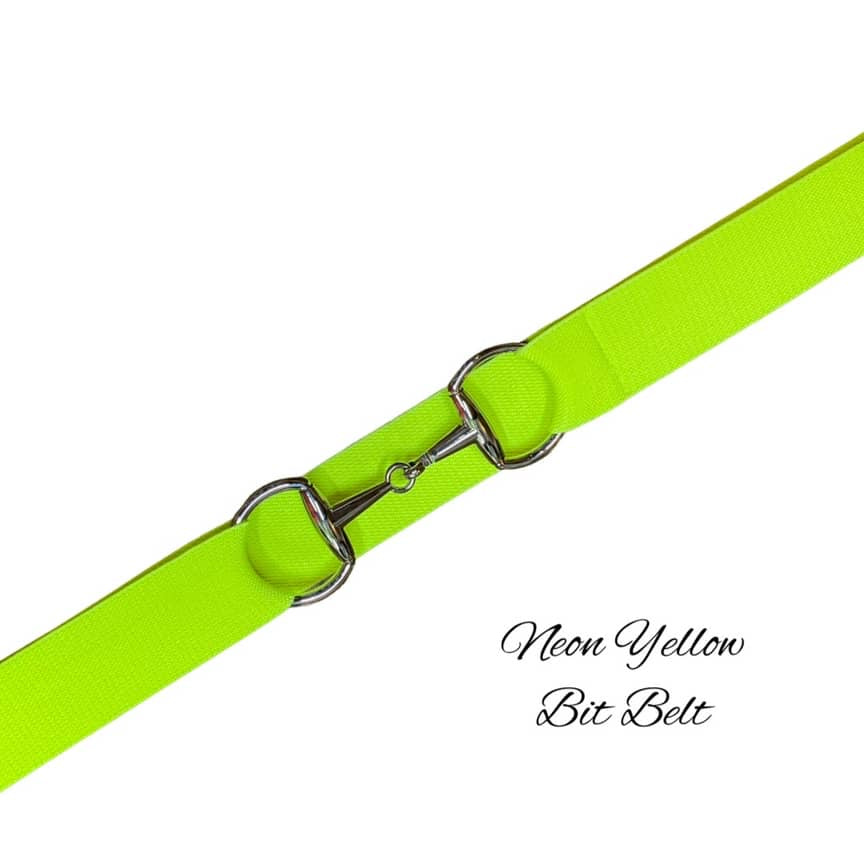 Bit Belts - Neon Yellow