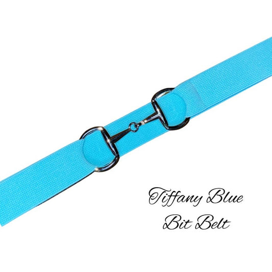 Bit Belts - Tiffany Blue