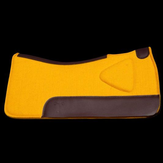Western Bump Up Pads - Mustard Yellow