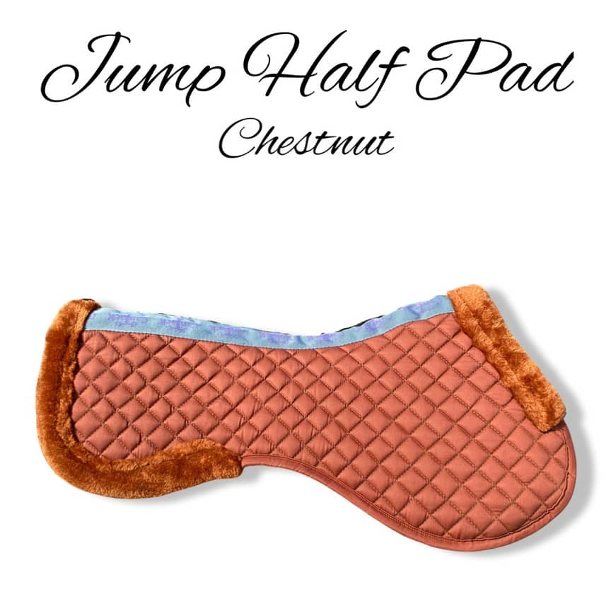 Half Pad - Jump - Chestnut