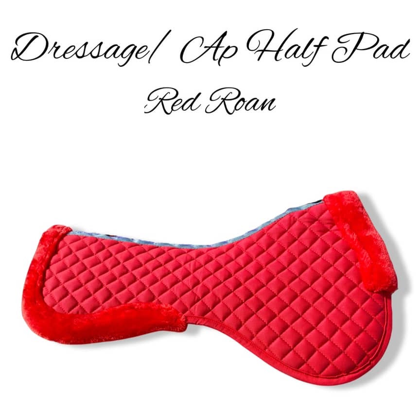 Half Pad - Dressage/AP - Red Roan