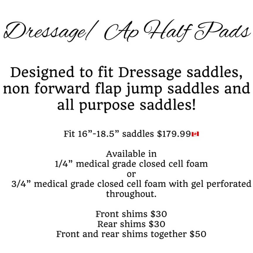 Half Pad - Dressage/AP - Brown Bay