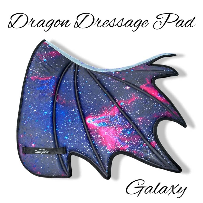 Dragon Dressage Pads - Galaxy