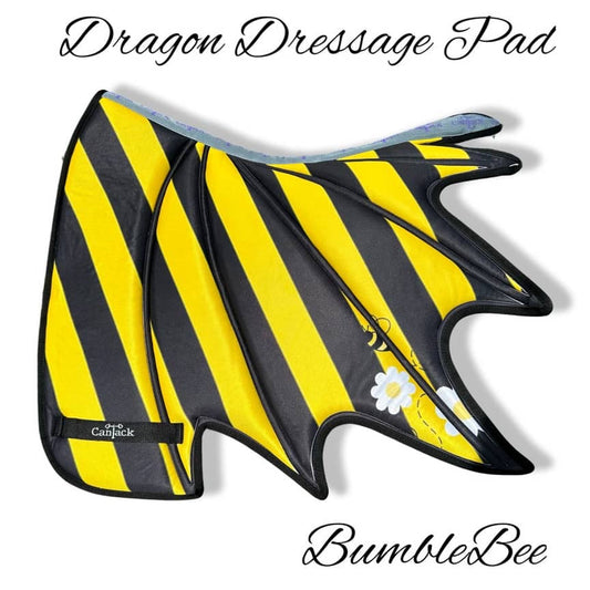 Dragon Dressage Pads - BumbleBee