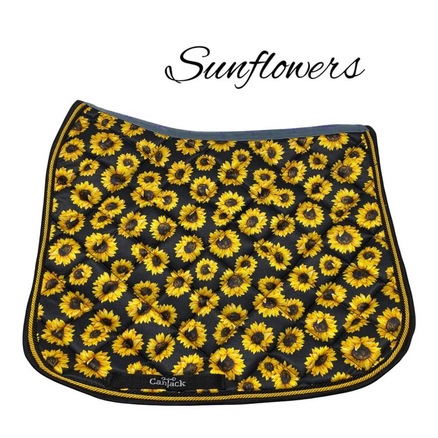 BouqueT Dressage Pads - Sunflowers