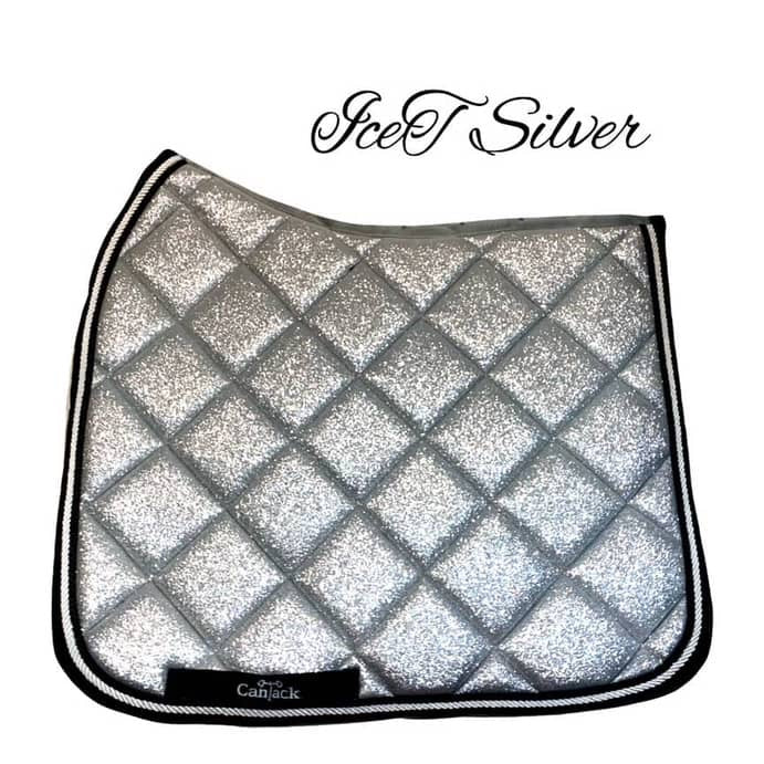 IceT Dressage Pads - Silver