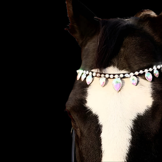 Royal T Browbands -  Pony 14" Iridescent