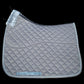 Pro Plus Dressage Pads - Light Grey, Light Grey Trim