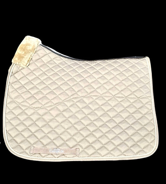 Pro Plus Dressage Pads - Palomino, Palomino Trim