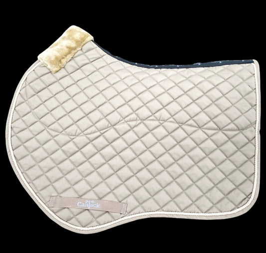 Pro Plus Jump Pads -Palomino, White trim
