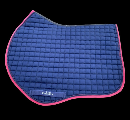 Pro Pads - Navy Blue / Hot Pink Trim