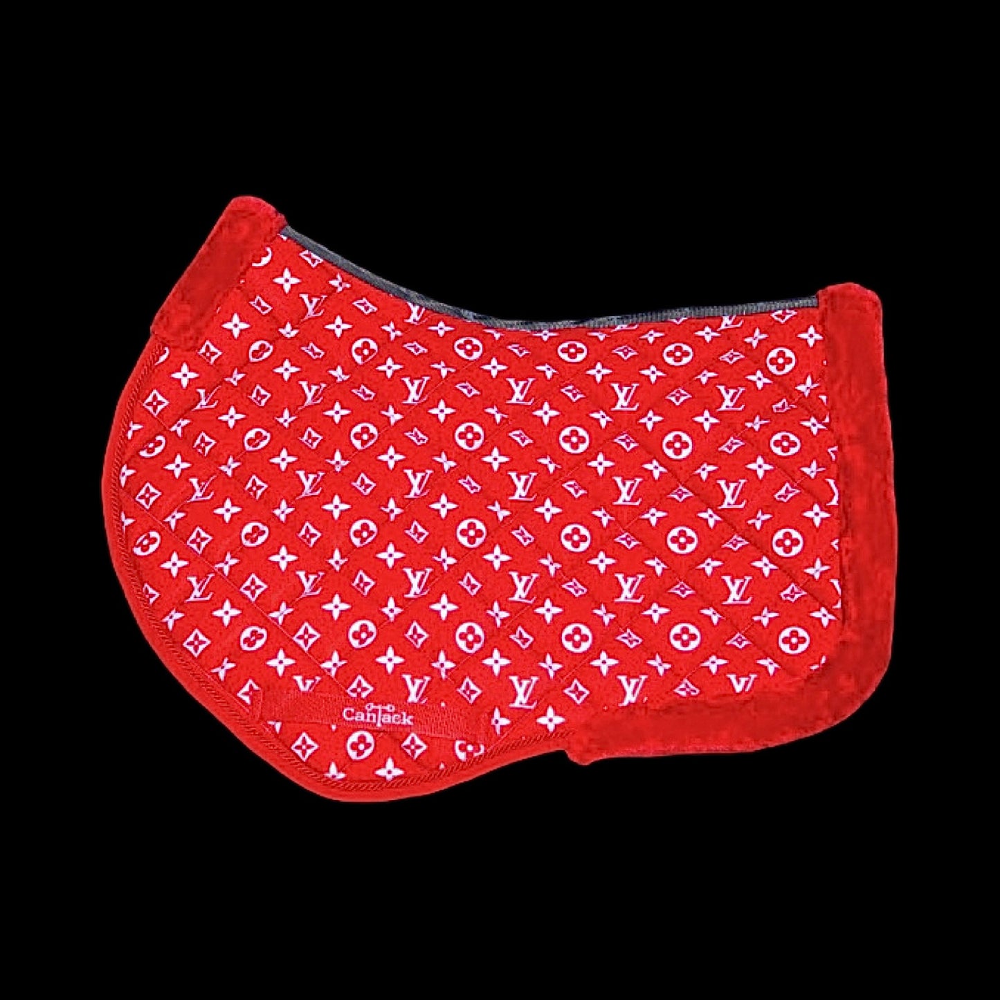 Posh Jumper Pads - Ruby Red w/ Fur